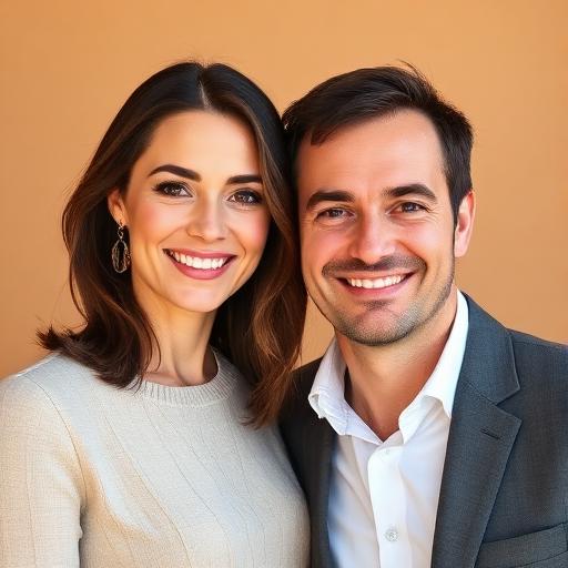 Portrait de Marie & Thomas